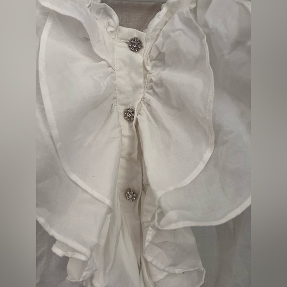 ⭐️♥️Ruffly Zara Dress Shirt - Picture 3 of 4